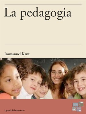 cover image of La pedagogia